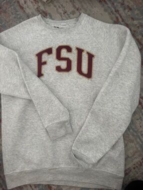 FSU Grey Crewneck Sweatshirt